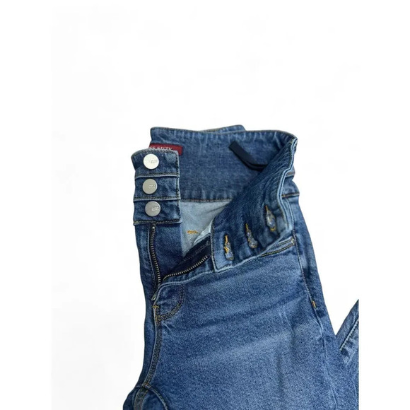 Miss Sixty Women's Jeans Blue Attack Cropped High Waisted Button Up Denim 26 - Picture 5 of 10